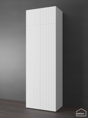 Шкаф с антресолью Linnea MHR-2POA-4 2450х800х510 (Белый-М 11.1.2) в Кировграде - kirovgrad.ok-mebel.com | фото