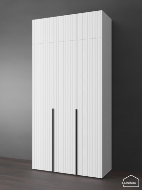 Шкаф с антресолью Linnea MHR-3A-1 2450х1200х510 (Белый-М 11.1.1) в Кировграде - kirovgrad.ok-mebel.com | фото