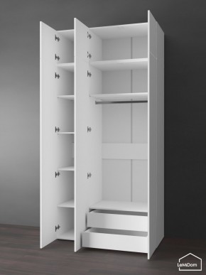 Шкаф с антресолью Linnea MHR-3POA-2 2450х1200х510 (Белый-М 11.1.1) в Кировграде - kirovgrad.ok-mebel.com | фото 5