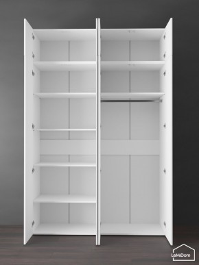 Шкаф с антресолью Linnea MHR-4POA-1 2450х1600х510 (Белый-М 11.1.2) в Кировграде - kirovgrad.ok-mebel.com | фото 4