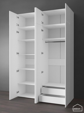 Шкаф с антресолью Linnea MHR-4POA-2 2450х1600х510 (Белый-М 11.1.2) в Кировграде - kirovgrad.ok-mebel.com | фото 6