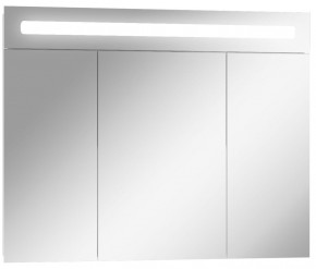 Шкаф-зеркало Аврора 90 с подсветкой LED Домино (DV8011HZ) в Кировграде - kirovgrad.ok-mebel.com | фото 1