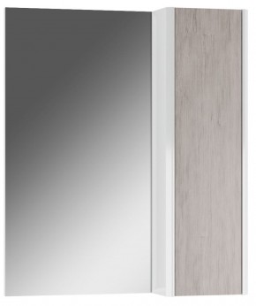 Шкаф-зеркало Uno 60 Дуб серый левый/правый Домино (DU1503HZ) в Кировграде - kirovgrad.ok-mebel.com | фото