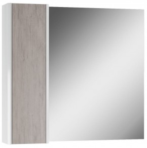 Шкаф-зеркало Uno 80 Дуб серый левый/правый Домино (DU1504HZ) в Кировграде - kirovgrad.ok-mebel.com | фото 6