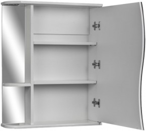 Шкаф-зеркало Волна 1-60 правый АЙСБЕРГ (DA1035HZ) в Кировграде - kirovgrad.ok-mebel.com | фото 2