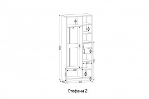 СТЕФАНИ-2 Шкаф в Кировграде - kirovgrad.ok-mebel.com | фото 2