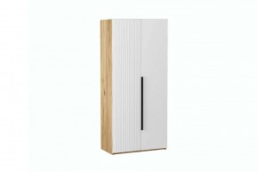 СТЕФАНИ-2 Шкаф (дуб крафт золотой/белый софт) в Кировграде - kirovgrad.ok-mebel.com | фото