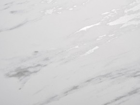 Стол BELLUNO 160 MARBLES KL-99 Белый мрамор матовый, итальянская керамика/ белый каркас, ®DISAUR в Кировграде - kirovgrad.ok-mebel.com | фото 9