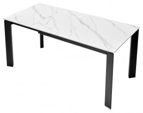 Стол CORNER 120 MATT WHITE MARBLE SOLID CERAMIC / BLACK, ®DISAUR в Кировграде - kirovgrad.ok-mebel.com | фото 7