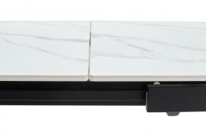 Стол CORNER 120 MATT WHITE MARBLE SOLID CERAMIC / BLACK, ®DISAUR в Кировграде - kirovgrad.ok-mebel.com | фото 8