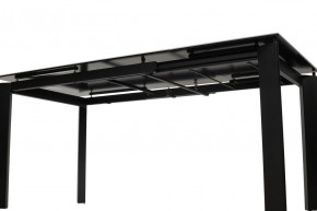 Стол CORNER 120 MATTE STATUARIO Белый мрамор матовый керамика, стекло/ черный каркас, ®DISAUR в Кировграде - kirovgrad.ok-mebel.com | фото 9