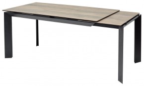 Стол CREMONA 180 KL-61 Под дерево, итальянская керамика / черный каркас, ®DISAUR в Кировграде - kirovgrad.ok-mebel.com | фото 7