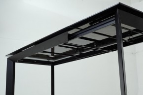 Стол CREMONA 180 KL-99 Белый мрамор матовый, итальянская керамика / черный каркас, ®DISAUR в Кировграде - kirovgrad.ok-mebel.com | фото 13