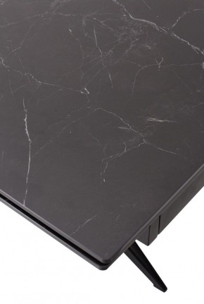 Стол FORIO 160 MATT BLACK MARBLE SOLID CERAMIC / BLACK, ®DISAUR в Кировграде - kirovgrad.ok-mebel.com | фото 9