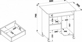 Стол компьютерный КСТ-10.1 в Кировграде - kirovgrad.ok-mebel.com | фото 4