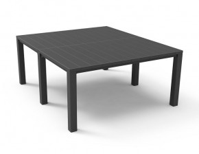 Стол раскладной Джули (Julie Double table 2 configurations) Графит в Кировграде - kirovgrad.ok-mebel.com | фото 3