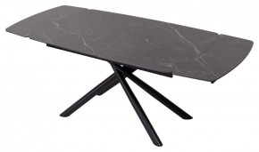 Стол RIVOLI 140 MATT BLACK MARBLE SOLID CERAMIC / BLACK, ®DISAUR в Кировграде - kirovgrad.ok-mebel.com | фото 3