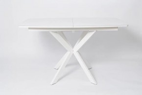 Стол TWIST раздвижной со стеклом 1300 (+400) Белый/Белый в Кировграде - kirovgrad.ok-mebel.com | фото 2