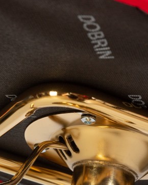 Стул барный DOBRIN CHARLY GOLD, красный велюр (MJ9-45) в Кировграде - kirovgrad.ok-mebel.com | фото 10