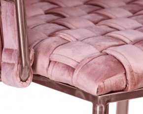 Стул барный DOBRIN EMMA ROSE GOLD, розовый велюр (VF-10) в Кировграде - kirovgrad.ok-mebel.com | фото 7