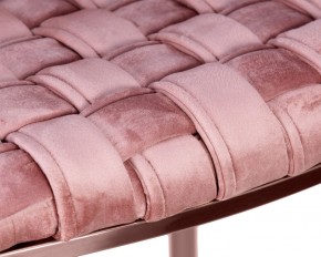 Стул барный DOBRIN EMMA ROSE GOLD, розовый велюр (VF-10) в Кировграде - kirovgrad.ok-mebel.com | фото 9
