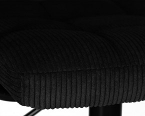 Стул барный DOBRIN KRUGER ARM BLACK, черный вельвет (LAR-E2041-52) в Кировграде - kirovgrad.ok-mebel.com | фото 8