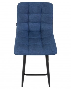 Стул барный DOBRIN NICOLE, черные матовые ножки, синяя ткань (UF860-14B) в Кировграде - kirovgrad.ok-mebel.com | фото 7
