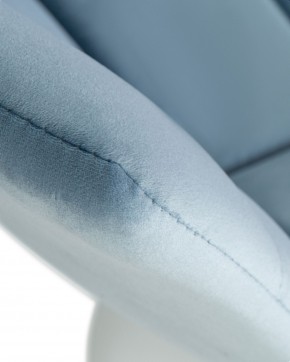 Стул барный DOBRIN TAILOR WHITE, пудрово-голубой велюр (MJ9-74) в Кировграде - kirovgrad.ok-mebel.com | фото 10