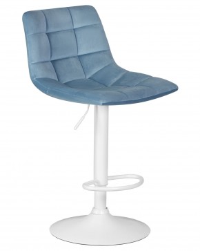Стул барный DOBRIN TAILOR WHITE, пудрово-голубой велюр (MJ9-74) в Кировграде - kirovgrad.ok-mebel.com | фото 2