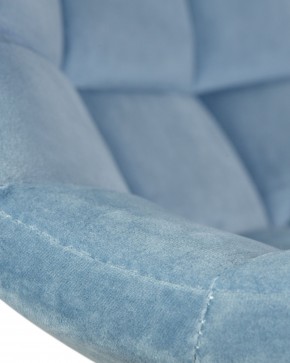 Стул барный DOBRIN TAILOR WHITE, пудрово-голубой велюр (MJ9-74) в Кировграде - kirovgrad.ok-mebel.com | фото 8