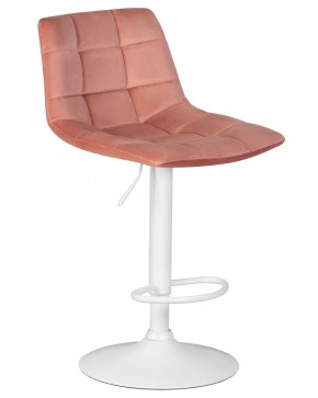 Стул барный DOBRIN TAILOR WHITE, пудрово-розовый велюр (MJ9-32) в Кировграде - kirovgrad.ok-mebel.com | фото 2
