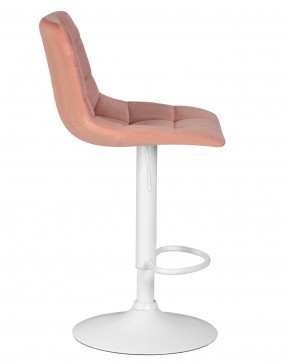 Стул барный DOBRIN TAILOR WHITE, пудрово-розовый велюр (MJ9-32) в Кировграде - kirovgrad.ok-mebel.com | фото 3