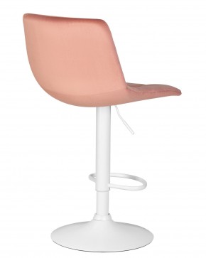 Стул барный DOBRIN TAILOR WHITE, пудрово-розовый велюр (MJ9-32) в Кировграде - kirovgrad.ok-mebel.com | фото 4