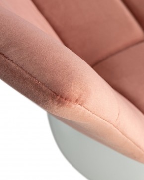 Стул барный DOBRIN TAILOR WHITE, пудрово-розовый велюр (MJ9-32) в Кировграде - kirovgrad.ok-mebel.com | фото 7