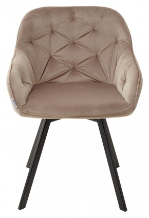 Стул GALE 360 град. поворот. BLUVEL-40 BEIGE, велюр/ черный каркас, М-City в Кировграде - kirovgrad.ok-mebel.com | фото 6