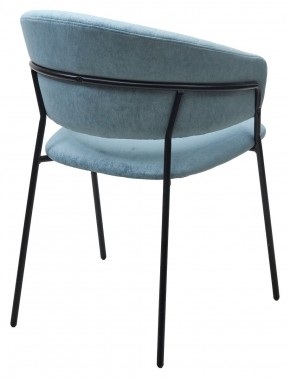 Стул ГЕММА, цвет RAIN 7 breeze, велюр / черный каркас М-City в Кировграде - kirovgrad.ok-mebel.com | фото 5