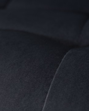 Стул обеденный DOBRIN CHILLY, Черный Holland 75, основание черное в Кировграде - kirovgrad.ok-mebel.com | фото 2