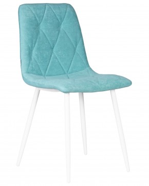 Стул обеденный DOBRIN CHILLY ROMBO, Тиффани Simple 51, основание белый в Кировграде - kirovgrad.ok-mebel.com | фото