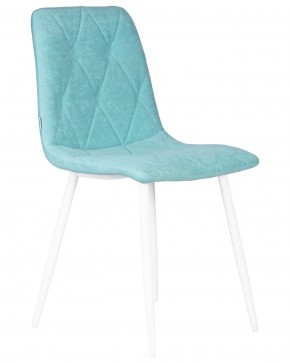 Стул обеденный DOBRIN CHILLY ROMBO, Тиффани Simple 51, основание белый в Кировграде - kirovgrad.ok-mebel.com | фото 2
