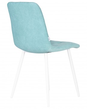 Стул обеденный DOBRIN CHILLY ROMBO, Тиффани Simple 51, основание белый в Кировграде - kirovgrad.ok-mebel.com | фото 4