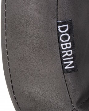 Стул обеденный DOBRIN MARK, черные ножки, серая антрацитовая винтажная экокожа (RU-08) в Кировграде - kirovgrad.ok-mebel.com | фото 9