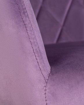 Стул обеденный DOBRIN ROBERT, черные матовые ножки, велюр V108-45 Темно-фиолетовый в Кировграде - kirovgrad.ok-mebel.com | фото 7