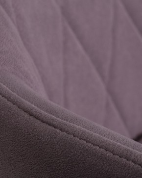 Стул обеденный DOBRIN ROBY, ЭМАЛЬ ЧЕРНЫЙ МУАР велюр Catania Lavender в Кировграде - kirovgrad.ok-mebel.com | фото 10