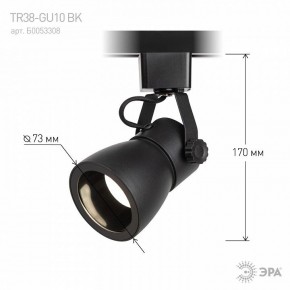 Светильник на штанге Эра  TR38-GU10 BK в Кировграде - kirovgrad.ok-mebel.com | фото 7