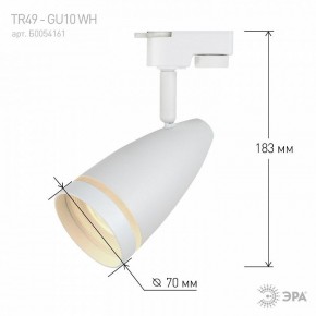 Светильник на штанге Эра  TR49 - GU10 WH в Кировграде - kirovgrad.ok-mebel.com | фото 4