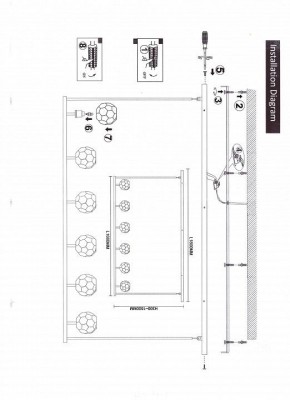 Светильник на штанге Imperiumloft RH Boule De Cristal Linear 40,1222 в Кировграде - kirovgrad.ok-mebel.com | фото 11