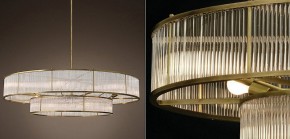 Светильник на штанге Imperiumloft RH Marais Round Chandelier 40,2668 в Кировграде - kirovgrad.ok-mebel.com | фото 2