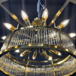 Светильник на штанге Imperiumloft RH Marais Round Chandelier 40,2668 в Кировграде - kirovgrad.ok-mebel.com | фото 5