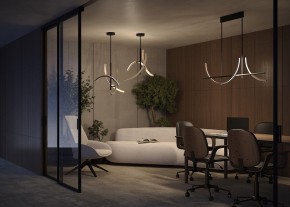 Светильник на штанге Maytoni Wabi MOD428PL-L20BK в Кировграде - kirovgrad.ok-mebel.com | фото 5