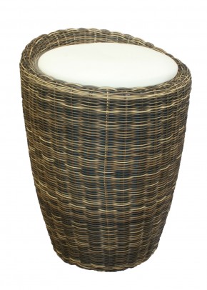 Табурет с местом для хранения LM-1100Rattan, кремовый в Кировграде - kirovgrad.ok-mebel.com | фото